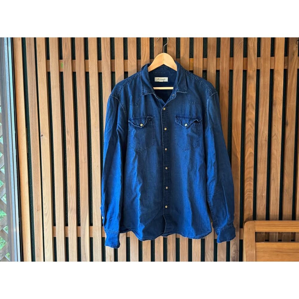 Madewell Denim Cowboy Shirt - XL - Used Good Condition